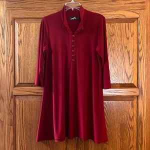 Sympli red button tunic!